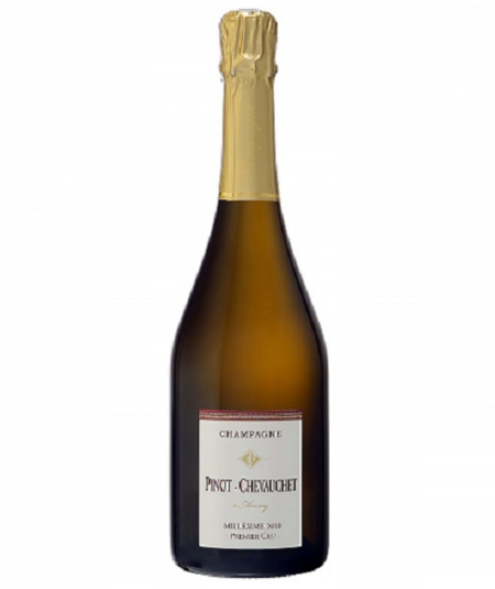 champagne PINOT CHEVAUCHET Blanc De Blancs Premier Cru Millesimato 2010