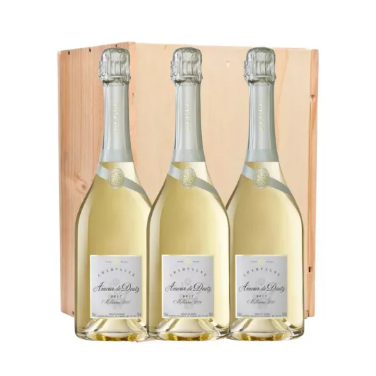 DEUTZ Cofanetto champagne 3 Magnums Amour de Deutz Millesimato 2008, 2009 et 2010