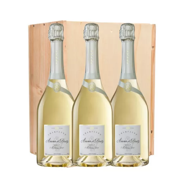 DEUTZ Cofanetto champagne 3 Magnums Amour de Deutz Millesimato 2008, 2009 et 2010