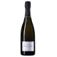 Bottiglia di Champagne Hugues Godmé Extra-Brut Premier Cru Blanc de Blancs BIO, vista frontale
