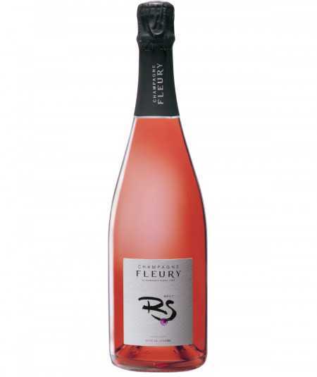 Mezza bottiglia di champagne FLEURY Rosé De Saignée Brut