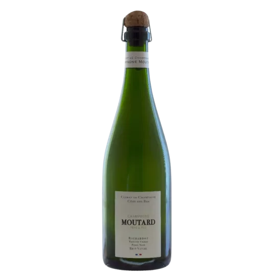 Bottiglia di Champagne Moutard Richardot Pinot Noir Vieilles Vignes