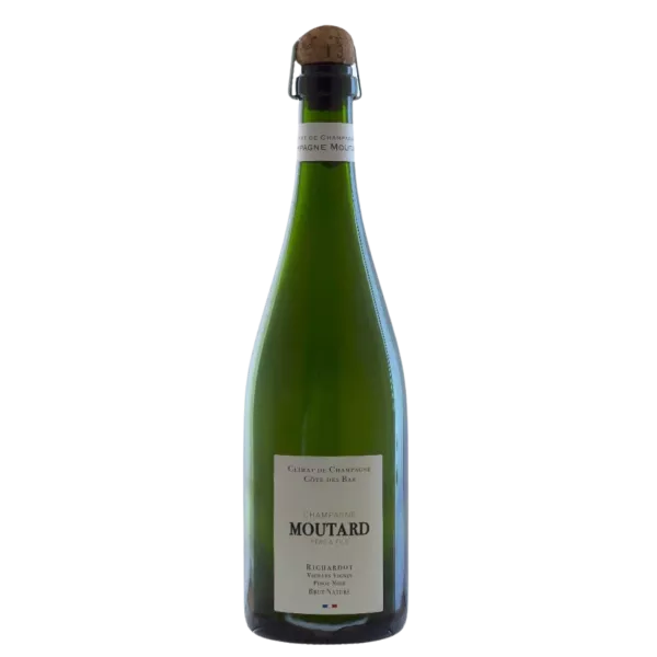 Bottiglia di Champagne Moutard Richardot Pinot Noir Vieilles Vignes