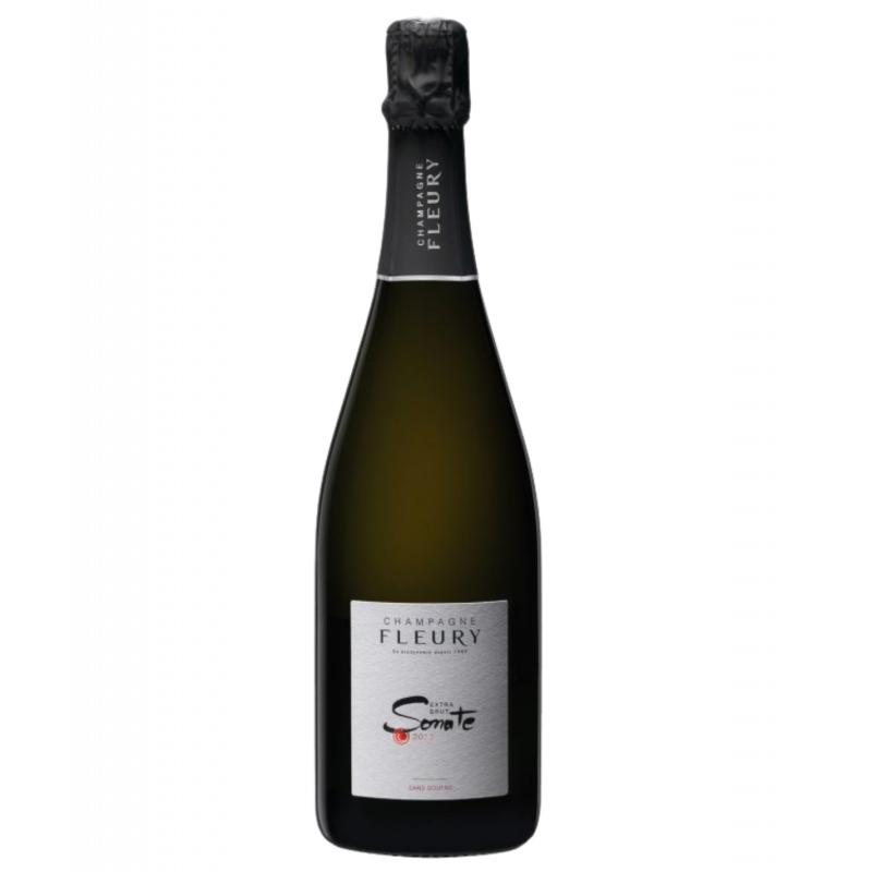 champagne FLEURY Sonate Extra-Brut sans soufre ajouté Millesimato 2012