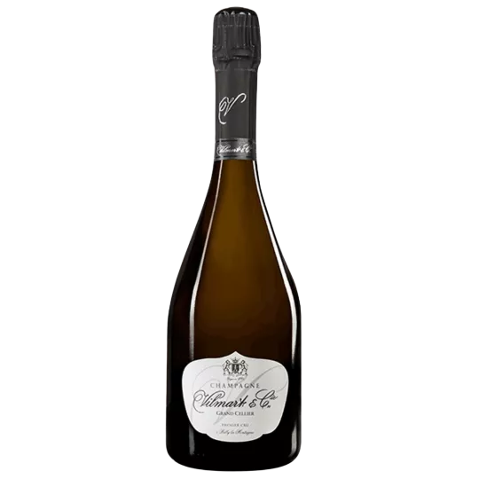 Bottiglia di Champagne Vilmart Grand Cellier Premier Cru, vista frontale