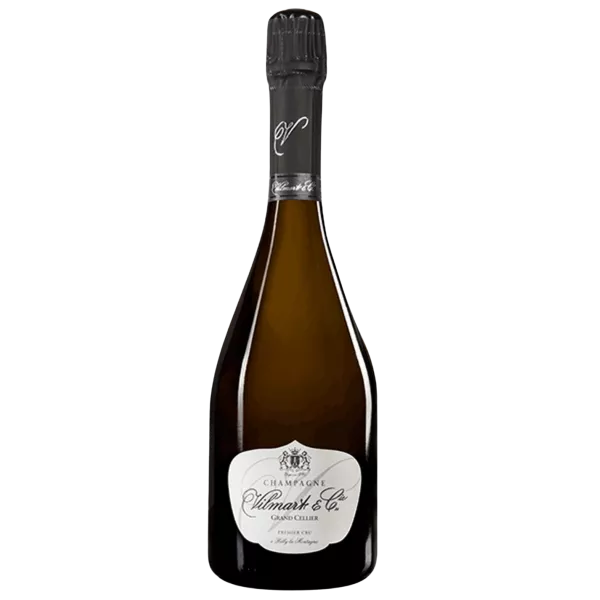 Bottiglia di Champagne Vilmart Grand Cellier Premier Cru, vista frontale