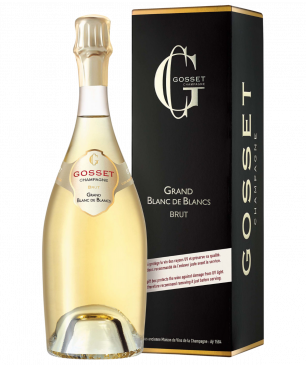 Magnum di champagne GOSSET Brut Grand Blanc De Blancs