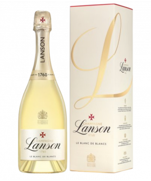 champagne LANSON Blanc De Blancs con custodia