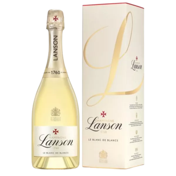 champagne LANSON Blanc De Blancs con custodia