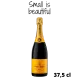 Mezza bottiglia di champagne VEUVE CLICQUOT Yellow label