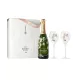 Set regalo champagne PERRIER JOUET Belle Epoque Annata 2013 con 2 bicchieri