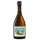 Bottiglia di Champagne Chavost Blanc de Chardonnay Extra-Brut, 100% Chardonnay senza solfiti, vinificato naturalmente.