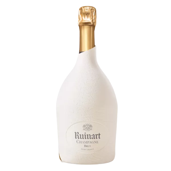 Bottiglia Magnum Champagne R de Ruinart Brut in Seconde Peau 1.5L