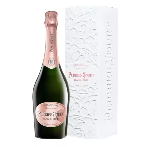 Bottiglia di Champagne PERRIER-JOUËT Blason Rosé con astuccio