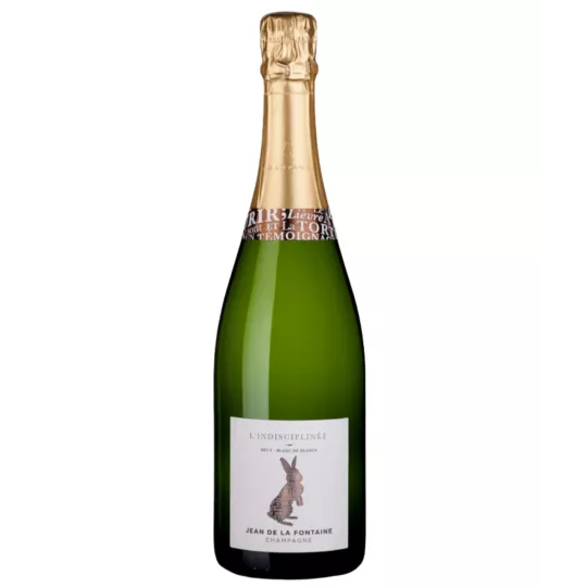 champagne 75 Cl JEAN DE LA FONTAINE L’indisciplinée brut blanc de blancs