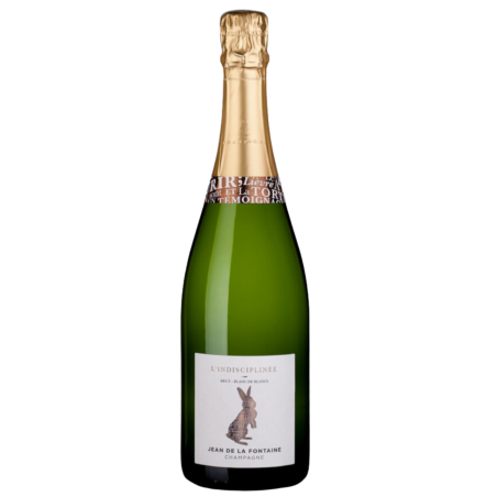 champagne 75 Cl JEAN DE LA FONTAINE L’indisciplinée brut blanc de blancs