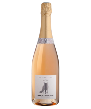 champagne JEAN DE LA FONTAINE La flatteuse brut rosé