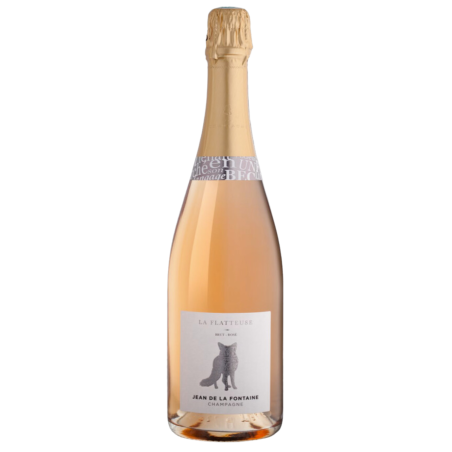 champagne JEAN DE LA FONTAINE La flatteuse brut rosé 75 Cl