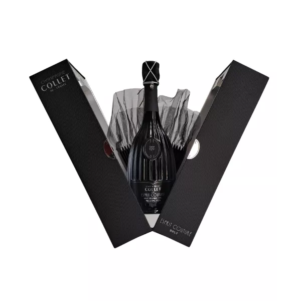 Champagne COLLET Esprit Couture Premier Cru Vintage 2012 con scatola