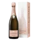 Bottiglia di Champagne Louis Roederer Rosé Millésime 2016, vista frontale