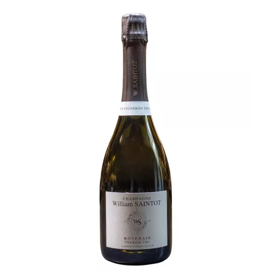 Bottiglia di Champagne WILLIAM SAINTOT Rosé La Roseraie - L'eleganza rosata in una bottiglia