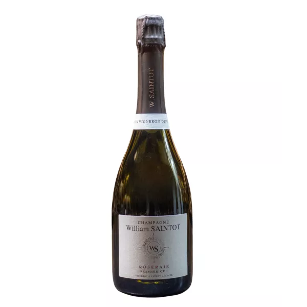 Bottiglia di Champagne WILLIAM SAINTOT Rosé La Roseraie - L'eleganza rosata in una bottiglia