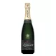 Bottiglia di Champagne Lanson Le Black Création Brut, etichetta nera, vista frontale