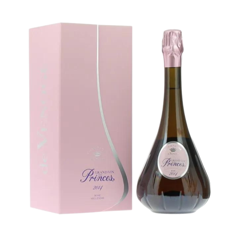 Champagne De Venoge Grand vin des princes rosé 2014