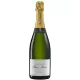Bottiglia di Champagne Paul Bara Extra Brut Grand Cru, vista frontale, etichetta bianca, tappo dorato
