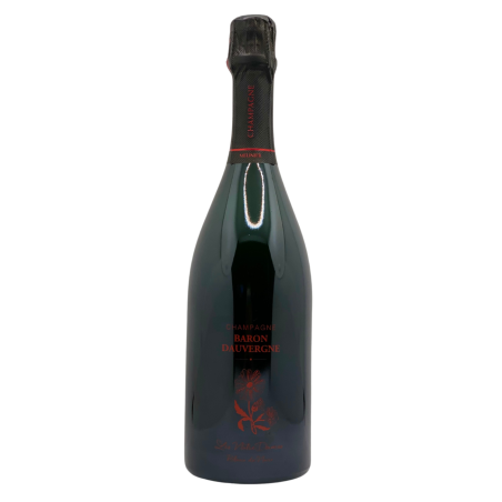 Bottiglia di Champagne Baron Dauvergne Blanc de Noirs Les Notre Dames