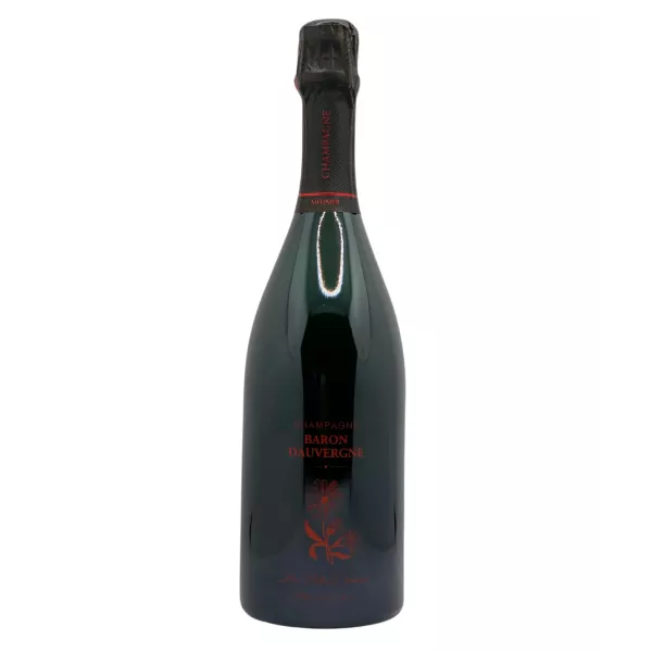 Bottiglia di Champagne Baron Dauvergne Blanc de Noirs Les Notre Dames