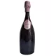 Bottiglia di Champagne Gosset Célébris 2007 Rosé, vista frontale, tappo rosa