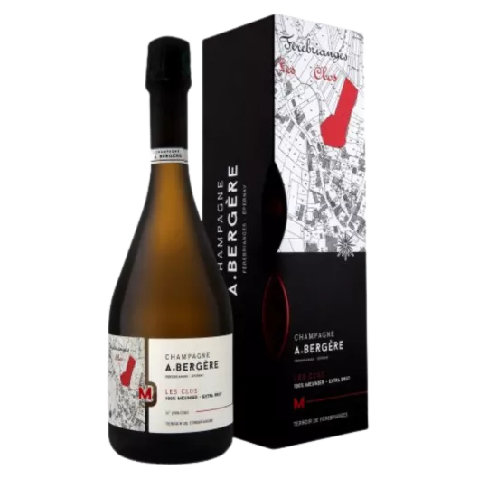 champagne A. BERGERE Les Clos Blanc De Noirs Extra-Brut Millesimato 2020