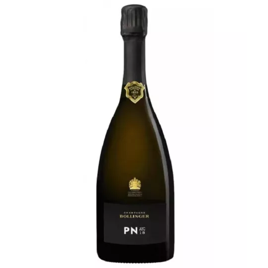 Bottiglia di Champagne Bollinger PN AYC18, 75 cl, vista frontale