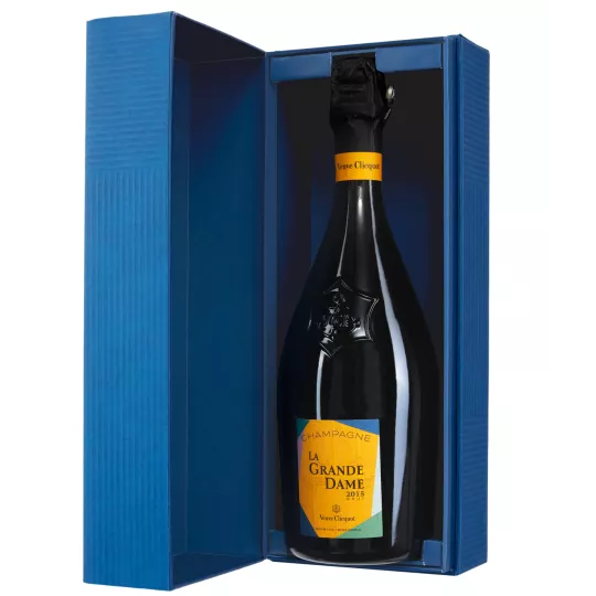 Bottiglia di Champagne Veuve Clicquot La Grande Dame 2015: consistenza setosa