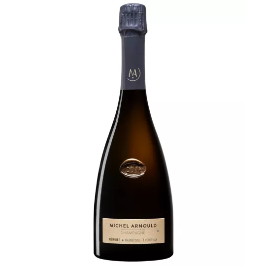 Bottiglia di Champagne Michel Arnould Mémoire de Vignes 2018, Grand Cru Verzenay, Pinot Noir vieilles vignes