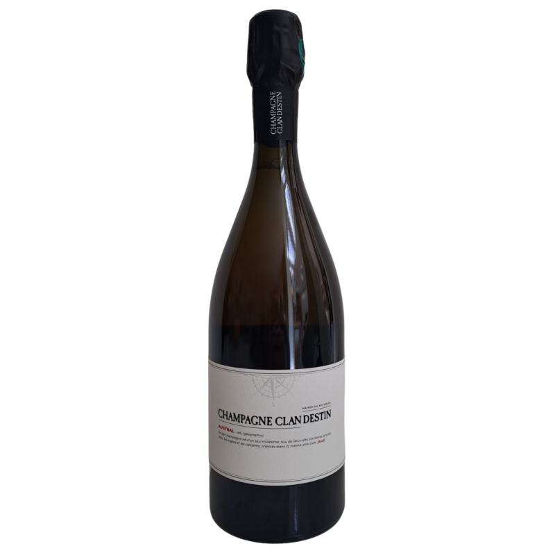Champagne Clandestin cuvée Austral 2022 sboccato settembre 2024