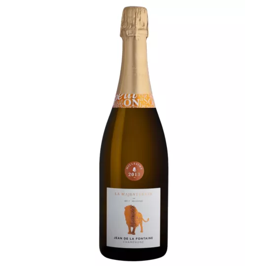 champagne 75 Cl JEAN DE LA FONTAINE La majestueuse Brut Millesimato 2017