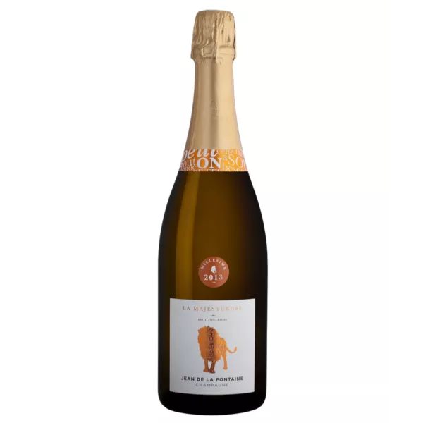 champagne 75 Cl JEAN DE LA FONTAINE La majestueuse Brut Millesimato 2017