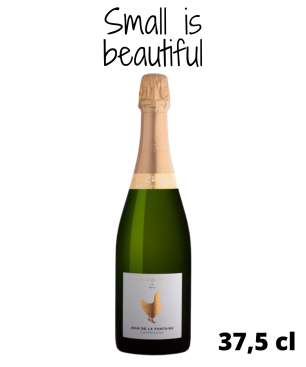 Mezza bottiglia di champagne Jean de la Fontaine L’éloquente Brut