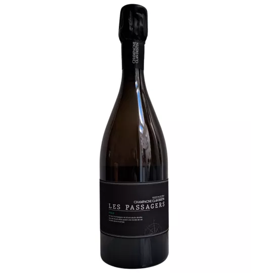 Bottiglia di Champagne Clandestin cuvée Fiole 2022 sboccata settembre 2024