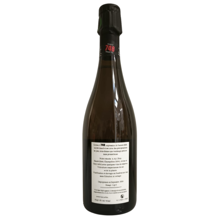 Champagne Jacquesson 748 sboccato nel settembre 2024