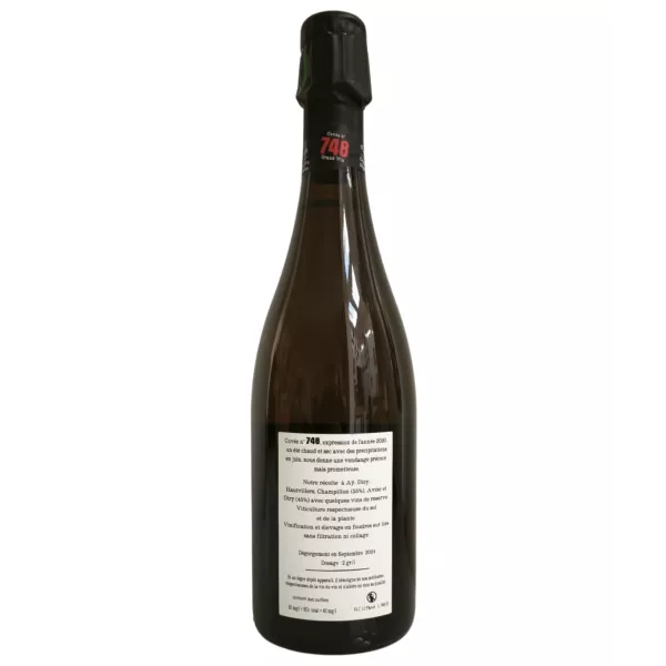 Champagne Jacquesson 748 - Sboccato nel settembre 2024
