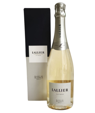 Bottiglia di champagne Lallier Blanc de Blancs