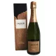 Bottiglia di Champagne LALLIER Cuvée Brut Nature con astuccio