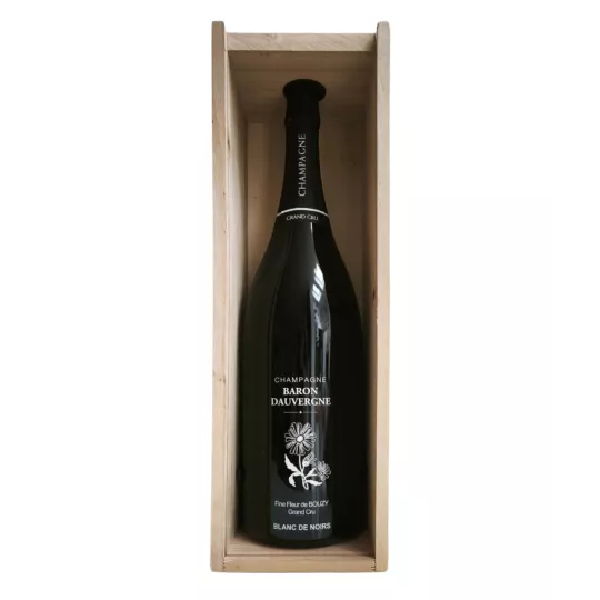 Jeroboam con cofanetto in legno di Champagne Baron Dauvergne Fine Fleur 3L per feste
