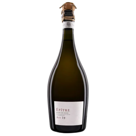 Bottiglia di Champagne Épître Act 19 millesimo 2019, Blanc de Noirs Extra-Brut, Premier Cru de la Montagne de Reims - Domaine Cr