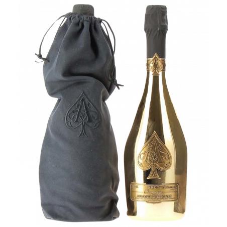Magnum di Armand De Brignac Brut Gold con astuccio