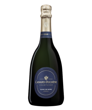 Bottiglia di Champagne Canard-Duchêne Blanc de Noirs Iconic - Cuvée 100% Pinot Noir de la Montagne de Reims