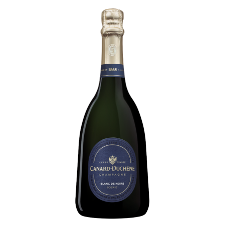 Bottiglia di Champagne Canard-Duchêne Blanc de Noirs Iconic - Cuvée 100% Pinot Noir de la Montagne de Reims